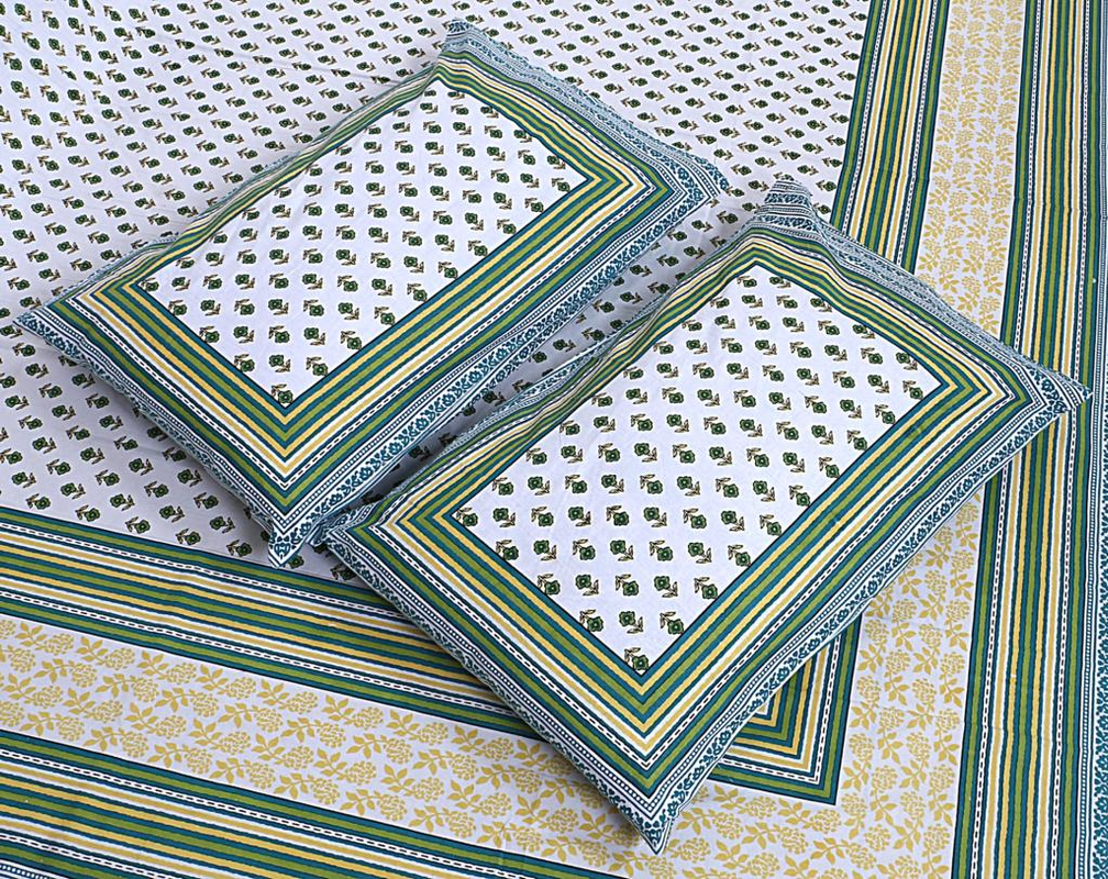 Bedsheets King Size with Pillow Covers (Princess 012